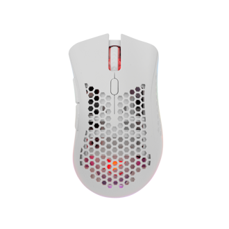 Miš White Shark WGM-5012 Lionel, bežični, gaming, 10000DPI, RGB, bijeli