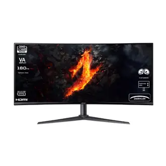 Monitor Acer 34" Nitro XZ342CUV3, UM.CX2EE.305, VA, gaming, AMD FreeSync Premium 180Hz, 1ms, HDR400, 2xHDMI, DP, Zvučnici, Zakrivljeni 1500R, 3440x1440