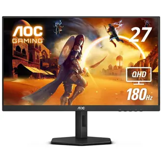Monitor AOC 27" Q27G4X, IPS, gaming, Adaptive-Sync 180Hz, 0.5ms, HDR400, 2xHDMI, DP, Pivot, 2K