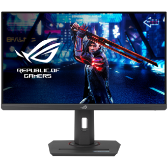 Monitor Asus 24.5" ROG Strix XG259QNS, Fast IPS, gaming, AMD FreeSync Premium 360Hz (380Hz OC), 0.3ms, HDR400, 2xHDMI, DP, 2xUSB 3.2, Pivot, Full HD