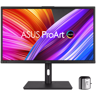 Monitor Asus 26.9" ProArt OLED PA27DCE-K, OLED, Adobe RGB 99%, 0.1ms (GTG), HDR10, 3xHDMI, DP, 2xUSB 3.2, 3xUSB-C, Zvučnici, Pivot, 4K