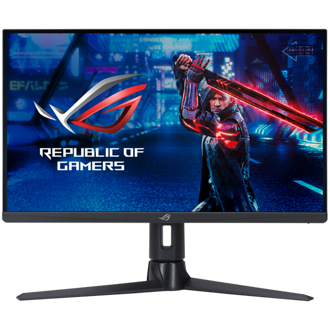 Monitor Asus 27" ROG Strix XG27AQMR, Fast IPS, gaming, NVIDIA G-Sync, AMD FreeSync Premium Pro 144Hz (300Hz OC), 1ms (GTG), HDR600, 2xHDMI, DP, 2xUSB 3.2, Pivot, 2K