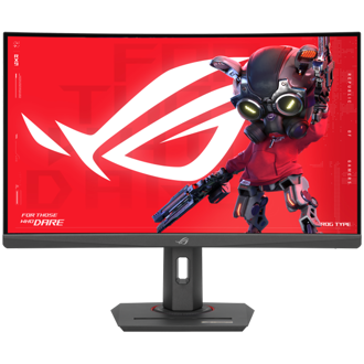 Monitor Asus 27" ROG Strix XG27WCMS, Fast VA, gaming, Adaptive-Sync 280Hz, 1ms (GTG), HDR10, HDMI, DP, USB-C, Zakrivljeni 1500R, 2K
