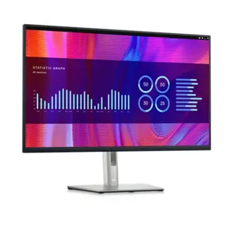 Monitor Dell 31.5" P3223DE, IPS, HDMI, 2xDP, 4xUSB 3.2, USB-C, RJ45, Pivot, 2K