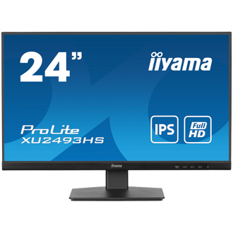 Monitor Iiyama 23.8" ProLite XU2493HS-B6, IPS, Adaptive-Sync 100Hz, 0.5ms, HDMI, DP, Zvučnici, Full HD