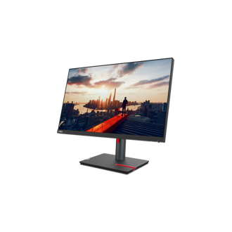 Monitor Lenovo 23.8" ThinkVision P24h-30, 63B3GAT6EU, IPS, HDR10, HDMI, 2xDP, 4xUSB 3.2, USB-C, RJ45, Pivot, 2K