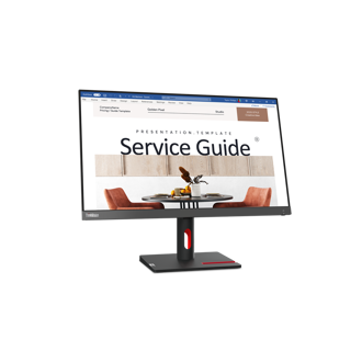 Monitor Lenovo 23.8" ThinkVision S24i-30, 63DEKAT3EU, IPS, 100Hz, VGA, HDMI, Full HD