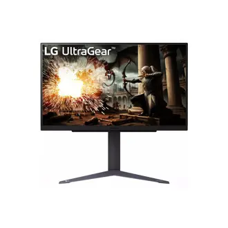 Monitor LG 27" 27GS75Q-B, IPS, gaming, NVIDIA G-Sync, AMD FreeSync 180Hz (200Hz OC), 1ms (GTG), HDR10, 2xHDMI, DP, Pivot, 2K