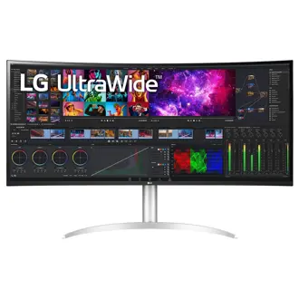 Monitor LG 39.7" 40WP95CP-W, Nano IPS, AMD FreeSync 72Hz, HDR10, 2xHDMI, DP, 2xUSB 3.0, 2xUSB-C, Zvučnici, Zakrivljeni, 5120x2160