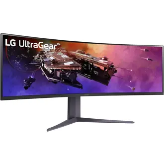 Monitor LG 44.5" 45GR75DC-B, VA, gaming, AMD FreeSync Premium Pro 200Hz, 1ms (GTG), HDR600, 2xHDMI, DP, 2xUSB 3.0, USB-C, Zakrivljeni 1500R, 5120x1440
