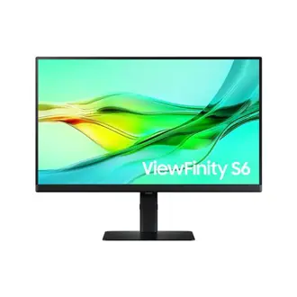 Monitor Samsung 24" ViewFinity S6 LS24D600UAUXEN, IPS, 100Hz, HDR10, HDMI, DP, 3xUSB 3.0, USB-C, RJ45, Pivot, 2K 