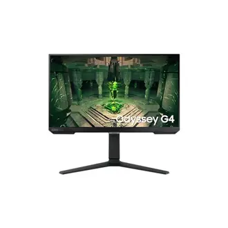 Monitor Samsung 25" Odyssey G4, LS25BG400EUXEN, IPS, gaming, AMD FreeSync Premium, NVIDIA G-Sync 240Hz, 1ms, 2xHDMI, DP, Pivot, Full HD