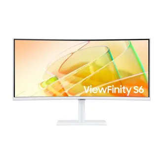 Monitor Samsung 34" ViewFinity S6, LS34C650TAUXEN, VA, AMD FreeSync 100Hz, HDR10, HDMI, DP, 2xUSB 3.0, 2xUSB-C, RJ45, Zvučnici, Zakrivljeni 1000R, 3440x1440