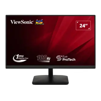 Monitor ViewSonic 24" VA2408-MHDB, SuperClear IPS, 100Hz, 1ms, VGA, HDMI, DP, 2xUSB 3.2, Zvučnici, Full HD