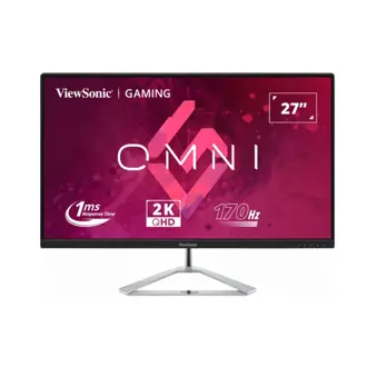 Monitor ViewSonic 27" Omni VX2780-2K, Fast IPS, gaming, AMD FreeSync Premium 170Hz, 1ms, HDR10, 2xHDMI, DP, 2K