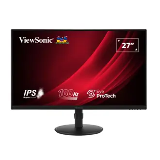Monitor ViewSonic 27" VA2708-HDJ, SuperClear IPS, 100Hz, VGA, HDMI, DP, Pivot, Full HD