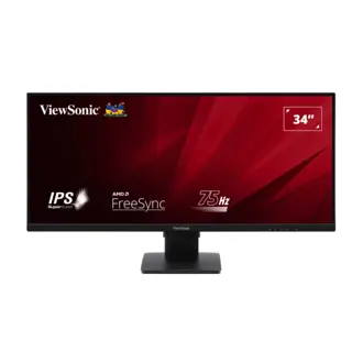 Monitor ViewSonic 34" VA3456-MHDJ, SuperClear IPS, AMD FreeSync 75Hz, HDR400, 2xHDMI, DP, Zvučnici, 3440x1440