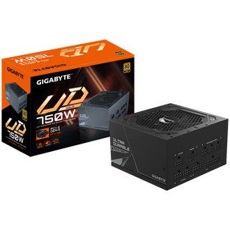 Napajanje Gigabyte UD750GM PG5, 750W, modularno, 80+ Gold, ATX