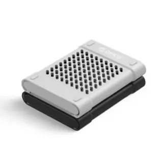 Orico PPH25A-2-CO-BP, 2.5" HDD/SSD zaštitna silikonska kutija 2 komada, crna i siva