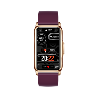 Pametna narukvica Moye Kronos Fit Buddy, ljubičasta
