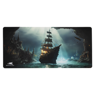 Podloga za miš Baracuda BGMP-02 Ghostship, gaming, 750x350mm