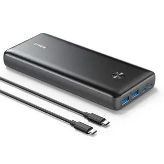 Power Bank Anker PowerCore III Elite, 25600mAh, 87W, 2xUSB-A, 2xUSB-C, crni