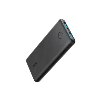 Power Bank Anker PowerCore Slim, 10000mAh, 12W, 2xUSB-A, USB-C, crni
