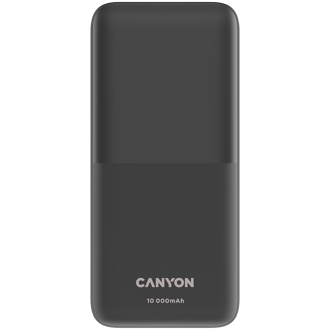 Power Bank Canyon PB-1010, 10000mAh, 18W Quick Charge, Lightning, Micro USB, USB-A, 2xUSB-C, crni