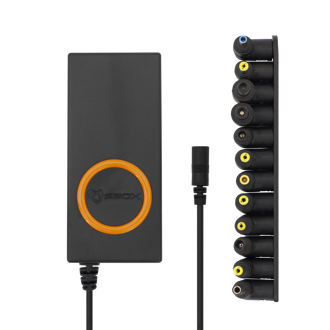 Punjač za laptop SBOX A-901, 90W, univerzalni s 12 nastavaka
