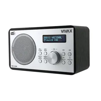 Radio Vivax Vox DW-2 DAB, 10W, crni