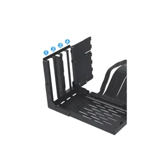 Riser za grafičku karticu Lian Li VG4-4X-V2X, PCIe 4.0, crni