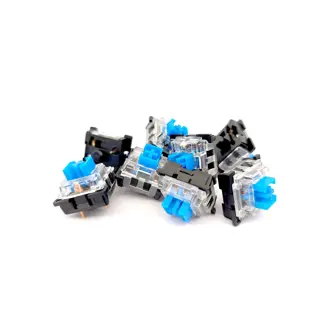 Set prekidača Redragon, low profile plavi prekidači, 8 komada