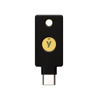 Sigurnosni ključ Yubico Security Key C NFC, FIDO2 U2F, USB-C, crni