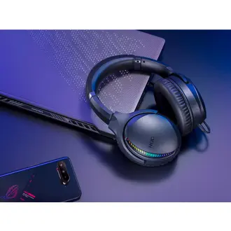 Slušalice Asus ROG Fusion II 300, žičane, gaming, 7.1, mikrofon, over-ear, RGB, PC, PS4, PS5, Switch, Black