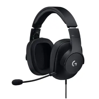 Slušalice Logitech G Pro X, žičane, gaming, 7.1, mikrofon, over-ear, PC, crne