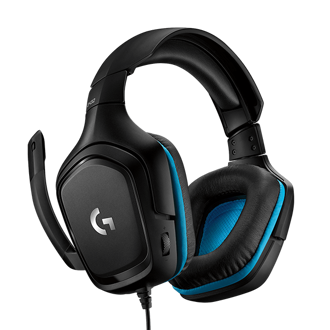 Slušalice Logitech G432, žičane, gaming, 7.1, mikrofon, over-ear, PC, PS4, Xbox, Switch, crno-plave