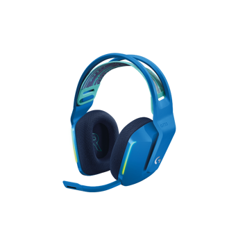 Slušalice Logitech G733, bežične, gaming, mikrofon, over-ear, RGB, PC, PS4, plave