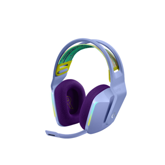 Slušalice Logitech G733, bežične, gaming, mikrofon, over-ear, RGB, PC, PS4, lilac