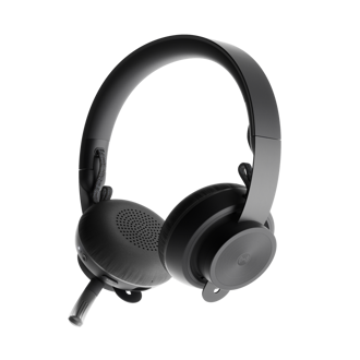 Slušalice Logitech Zone Wireless, bežične, bluetooth, mikrofon, on-ear, crne