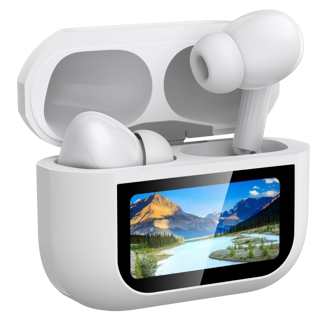 Slušalice Moye Aurras 3 Vision, bežične, bluetooth, eliminacija buke, mikrofon, in-ear, bijela