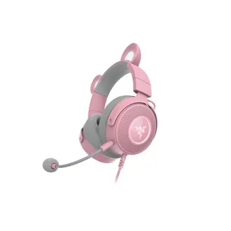 Slušalice Razer Kraken Kitty V2 Pro, žičane, gaming, mikrofon, over-ear, RGB, PC, PS4, PS5, Switch, Xbox, quartz, RZ04-04510200-R3M1