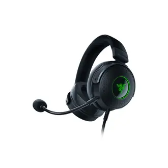 Slušalice Razer Kraken V3, žičane, gaming, 7.1, mikrofon, over-ear, RGB, PC, PS4, crne, RZ04-03770200-R3M1