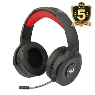 Slušalice Redragon Pelops Pro H818, bežične, gaming, mikrofon, over-ear, PC, PS4, PS5, Xbox, crne