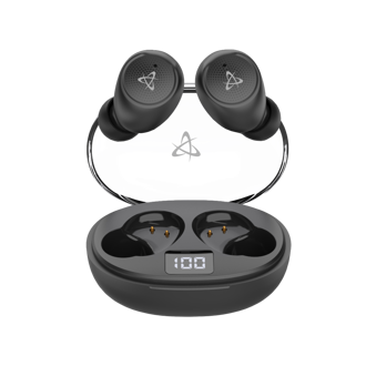 Slušalice SBOX EB-TWS115, bežične, bluetooth, mikrofon, in-ear, crne