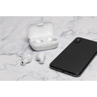 Slušalice Streetz TWS-111, bežične, bluetooth, mikrofon, in-ear, bijele