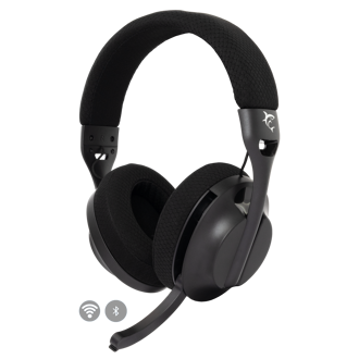Slušalice White Shark Falcon WGH-2441, bežične, gaming, mikrofon, over-ear, PC, PS4, PS5, Xbox, crne