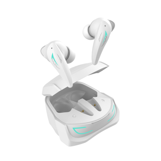 Slušalice White Shark GEB-TWS96 Titan, bežične, bluetooth, eliminacija buke, mikrofon, in-ear, bijele