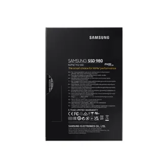 SSD Samsung 980, 500GB, M.2 NVMe PCIe Gen3, R3100/W2600