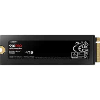 SSD Samsung 990 Pro Heatsink, 4TB, M.2 NVMe PCIe Gen4, R7450/W6900