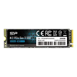 SSD Silicon Power P34A60, 256GB, M.2 NVMe PCIe Gen3, R2200/W1600
